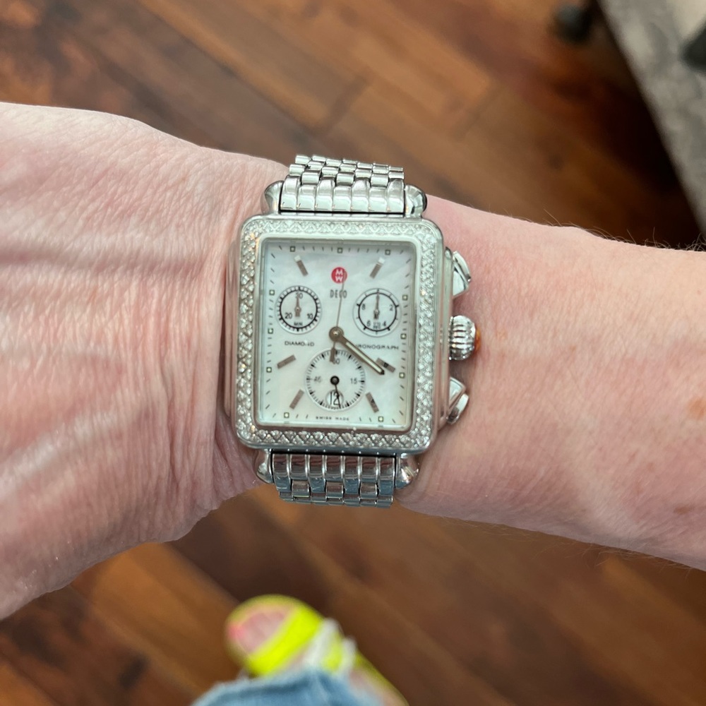 Michele Deco Diamond Watch